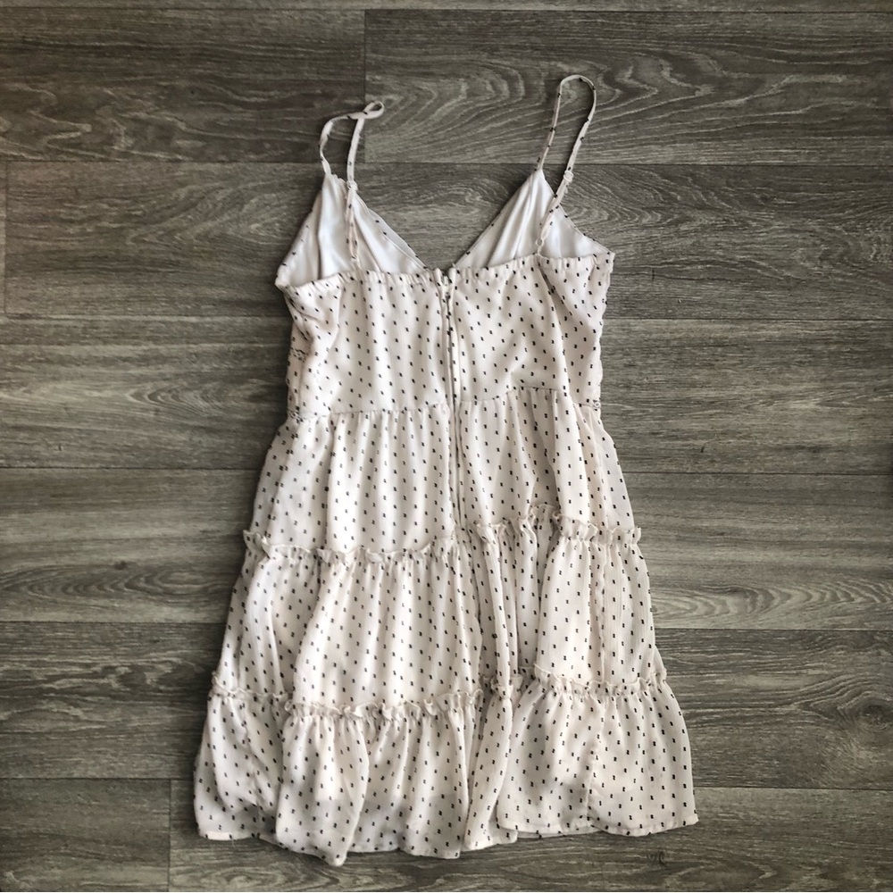 Trixxie Black and White Polka Dot Mini Dress